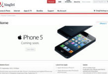 Singtel iphone 5 Release Date